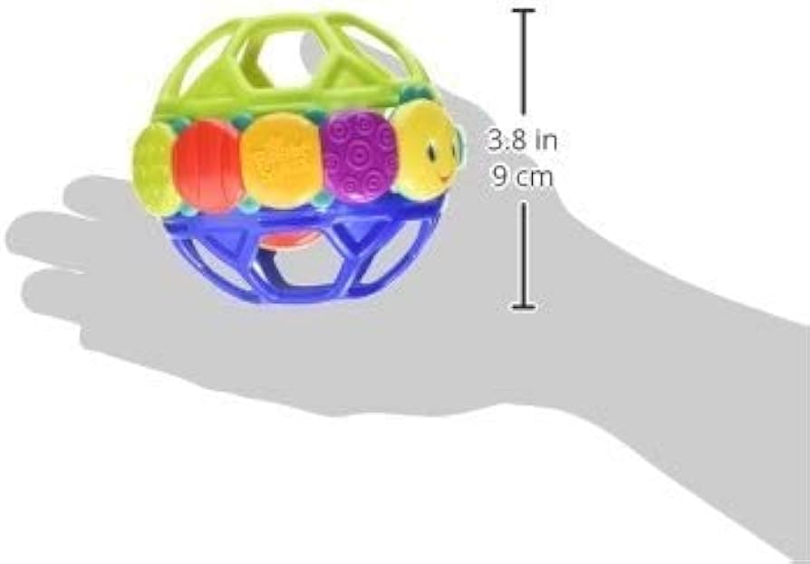 がらがらボール オーボール ラトル ピンク ブルー オレンジ レッド グリーン ライト